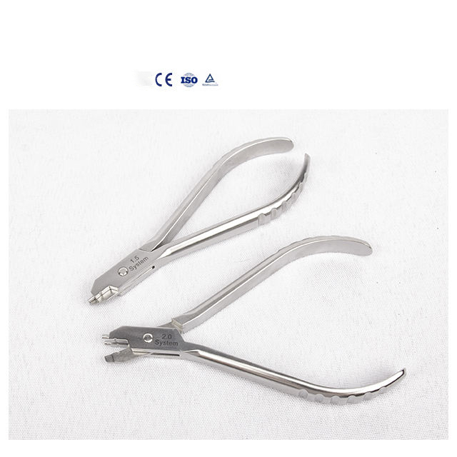 Factory Price Orthopedic 3-Prong Plier Orthopedic Instrument Set Jaw Facial Surgery Medical Bone Surgical Instrument Oral