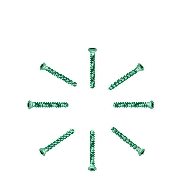 Orthopedic Surgical Implant Medical Titanium Alloy 4.5 Cortex Screw
