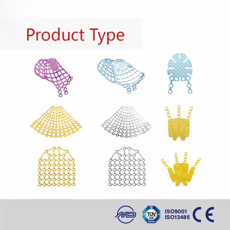 Orbital Floor Titanium Mesh Plate of Orthopedic Maxillofacial Anatomical Implant (Small)
